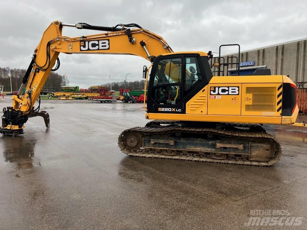 JCB 220X LC Vikšriniai ekskavatoriai
