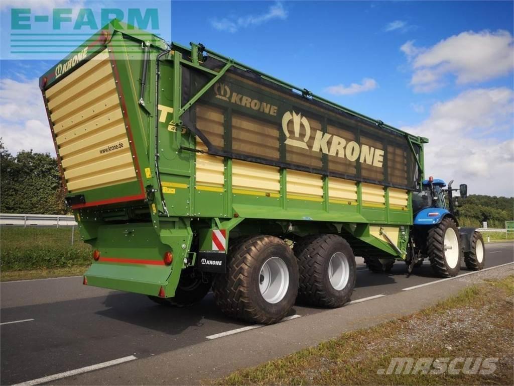 Krone tx 460 Grūdų vežimėliai