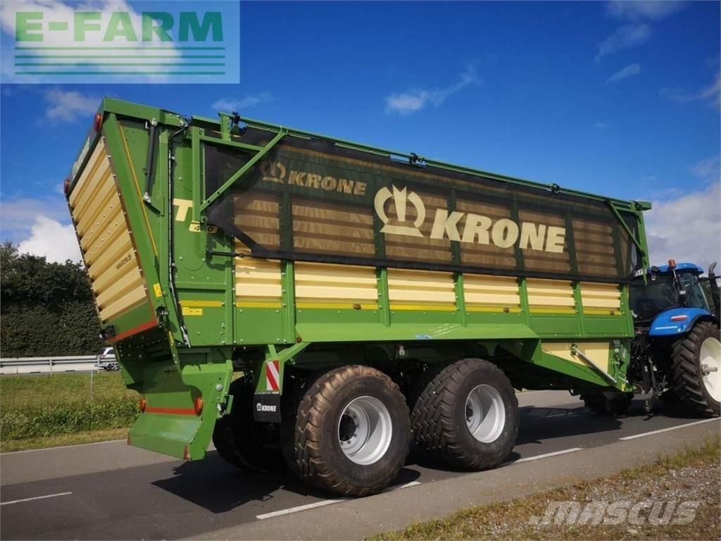 Krone tx 460 Grūdų vežimėliai