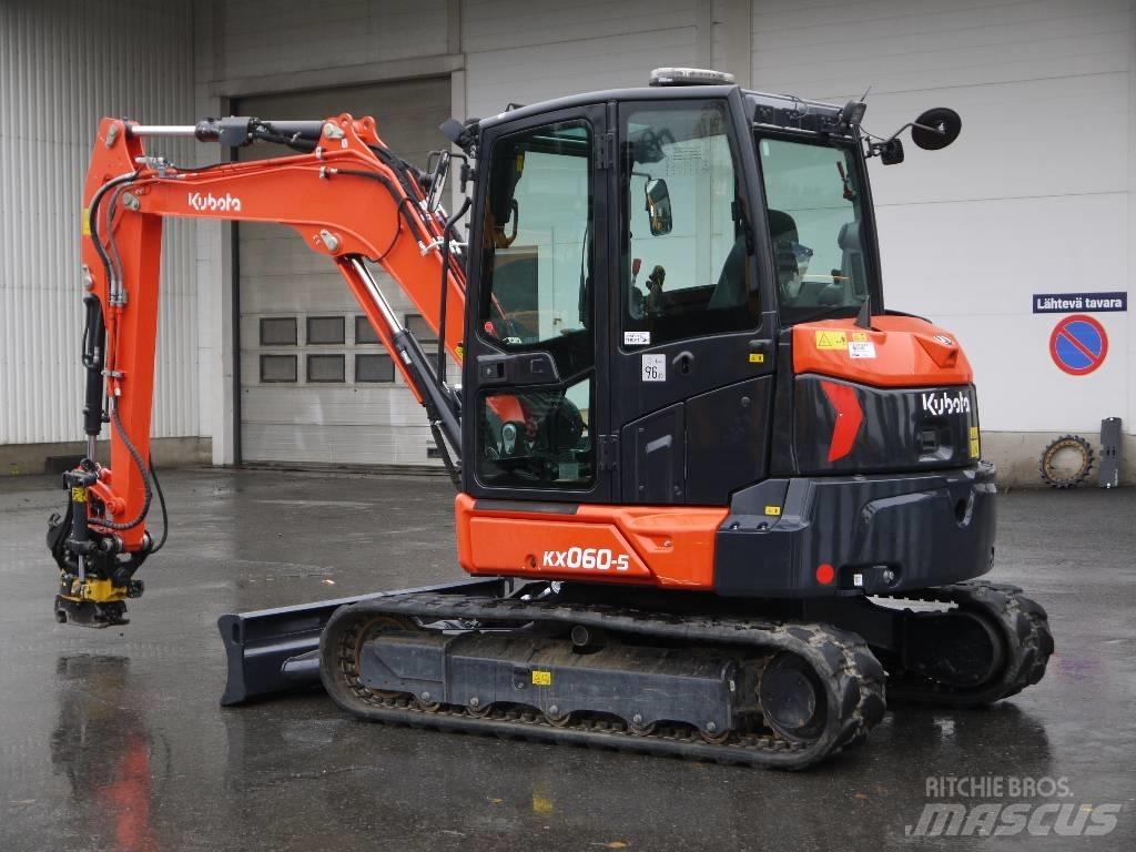 Kubota KX 060-5 Mini ekskavatoriai < 7 t