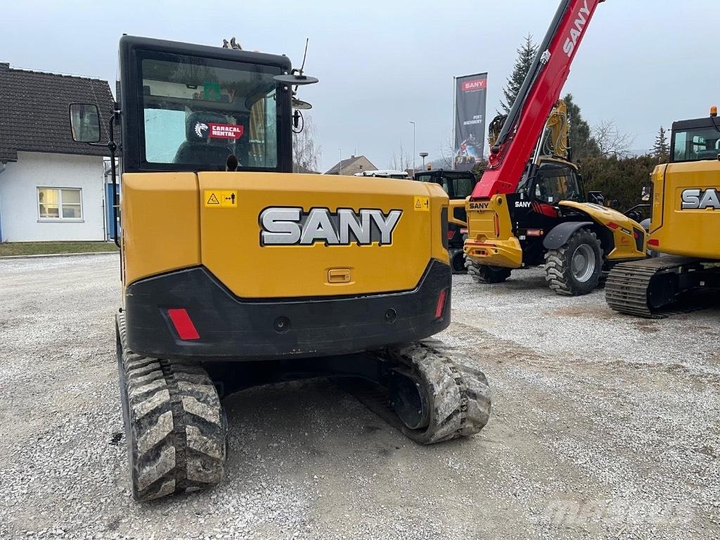 Sany SY 80 U Vidutinės galios ekskavatoriai 7-12 t