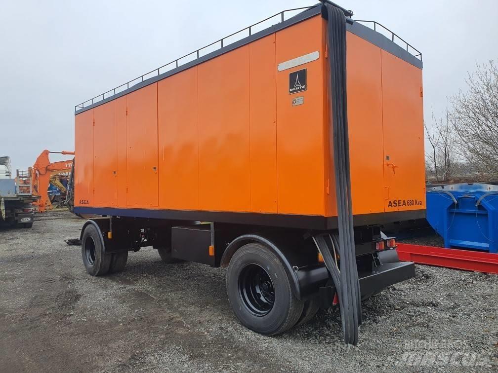  elverk 680kva Dyzeliniai generatoriai