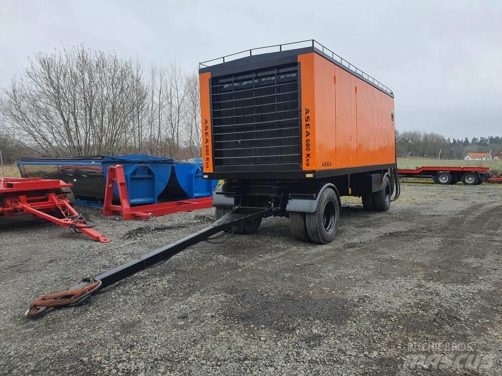  elverk 680kva Dyzeliniai generatoriai
