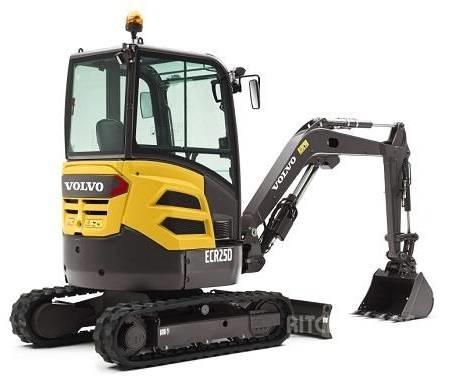 Volvo ECR 25 D Mini ekskavatoriai < 7 t