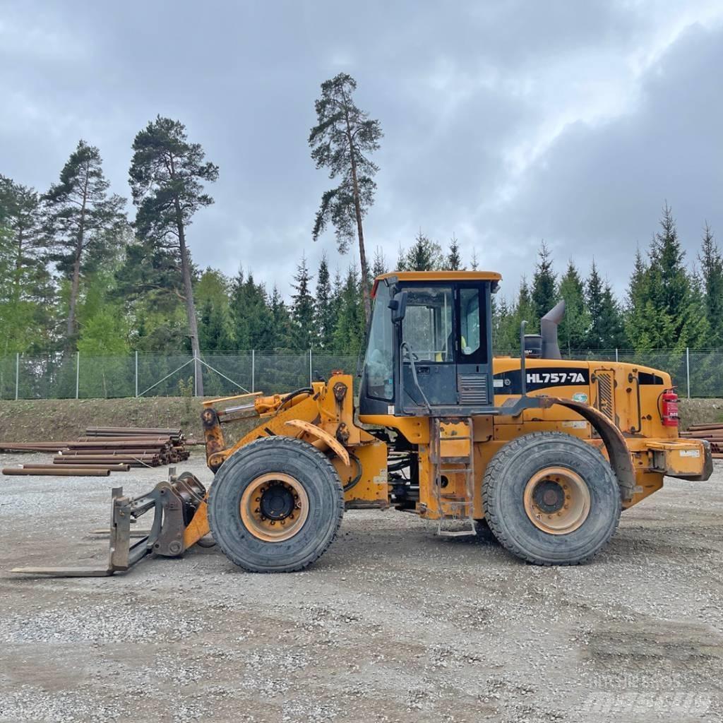 Hyundai HL 757-7 A Naudoti ratiniai krautuvai