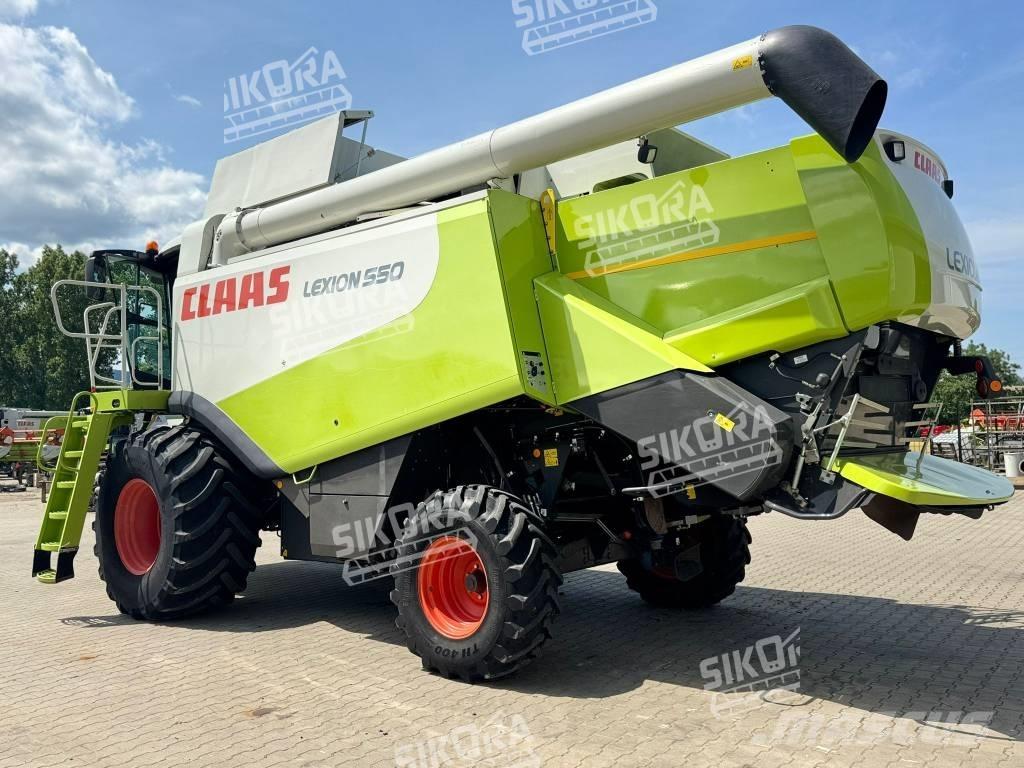 CLAAS Lexion 550 Derliaus nuėmimo kombainai