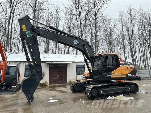 Hyundai R220lc-9s Vikšriniai ekskavatoriai