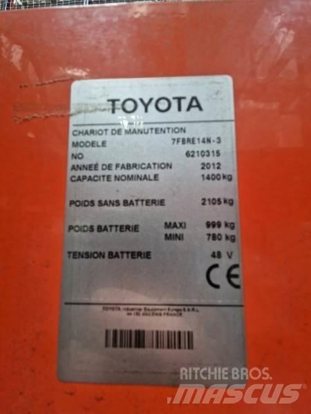 Toyota 7FBRE14N Savaeigiai rietuvai