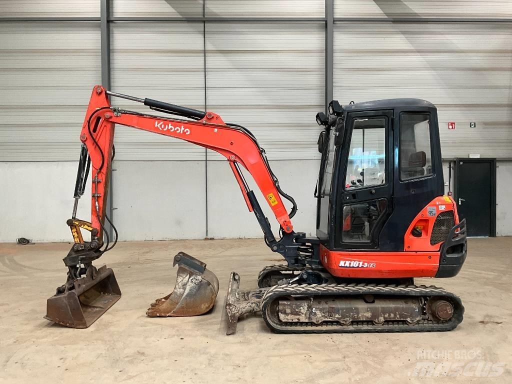 Kubota KX 101-3 A 3 Mini ekskavatoriai < 7 t