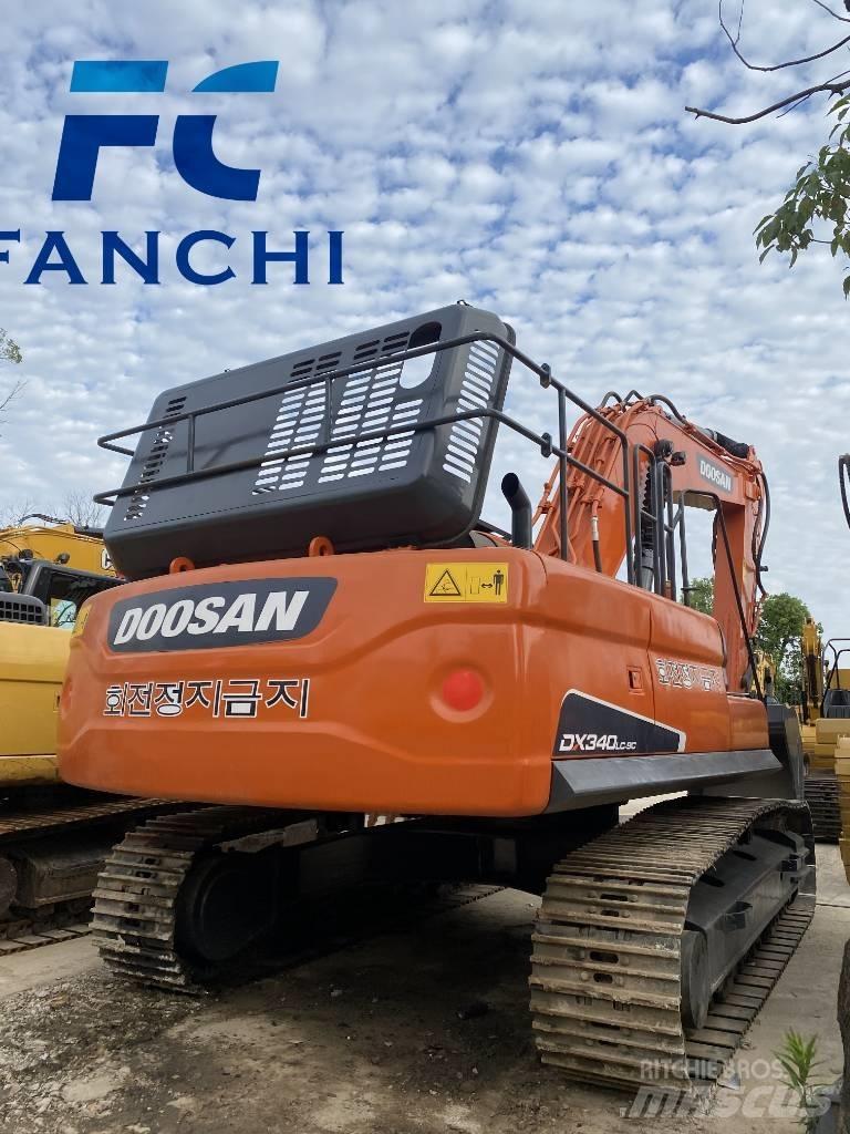 Doosan DX 340 LC Vikšriniai ekskavatoriai