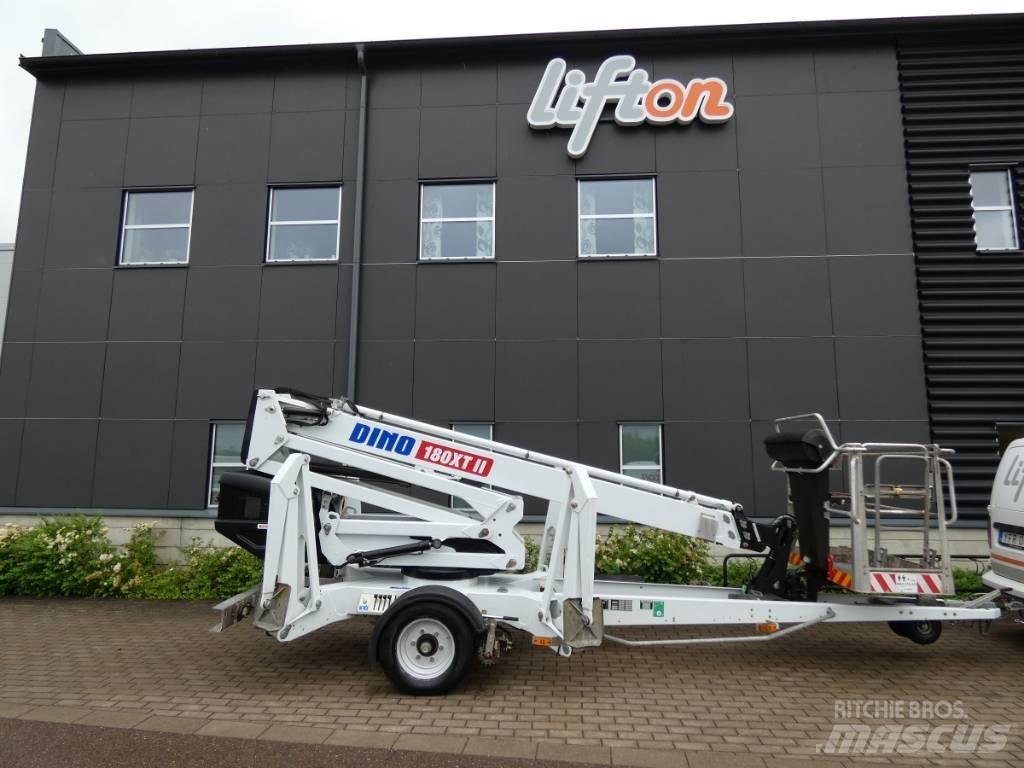 Dino 180 XT  Skylift Ant priekabų montuojamos kėlimo platformos