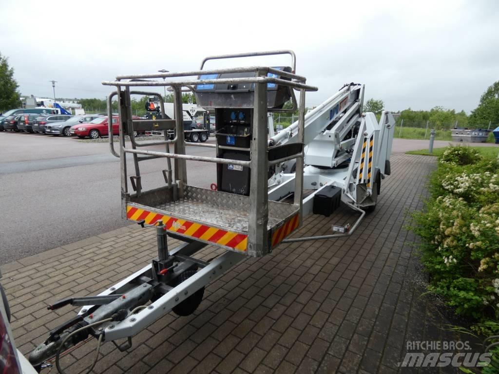 Dino 180 XT  Skylift Ant priekabų montuojamos kėlimo platformos