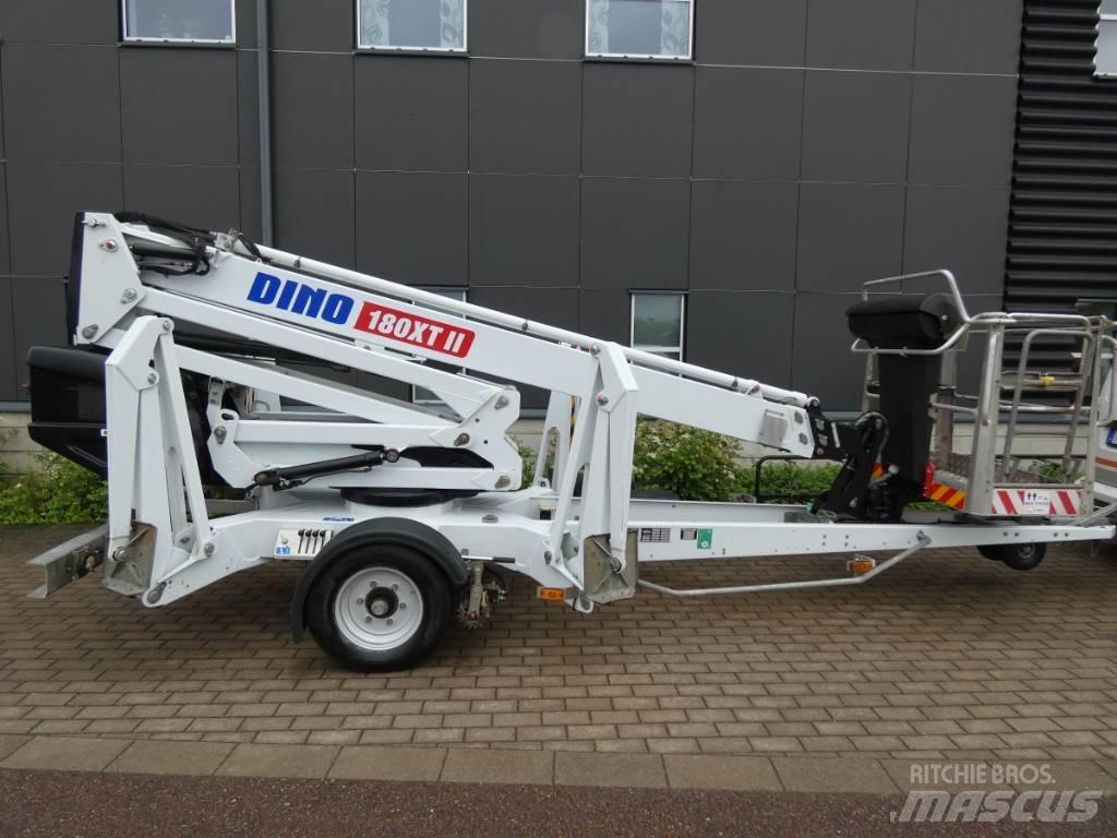 Dino 180 XT  Skylift Ant priekabų montuojamos kėlimo platformos