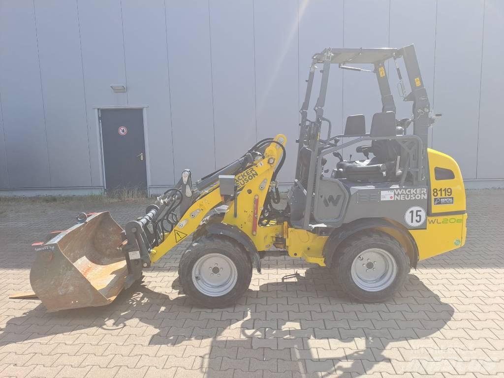 Wacker Neuson WL20e Naudoti ratiniai krautuvai