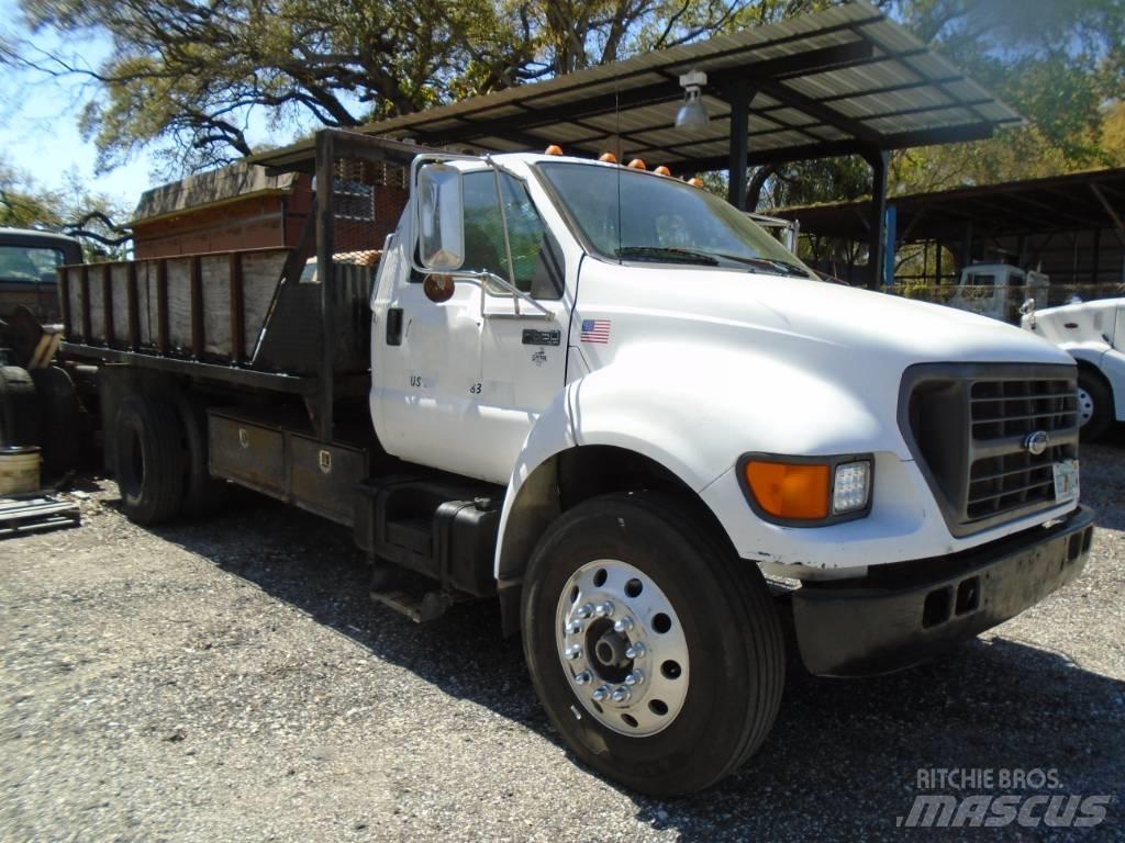 Ford F 650 Platformos/ Pakrovimas iš šono