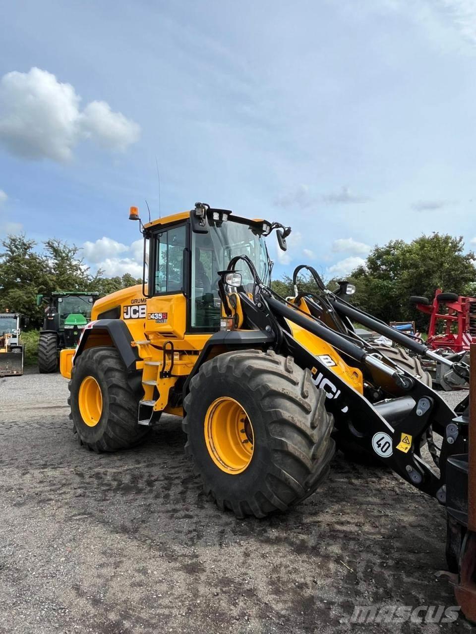 JCB 435 S Naudoti ratiniai krautuvai