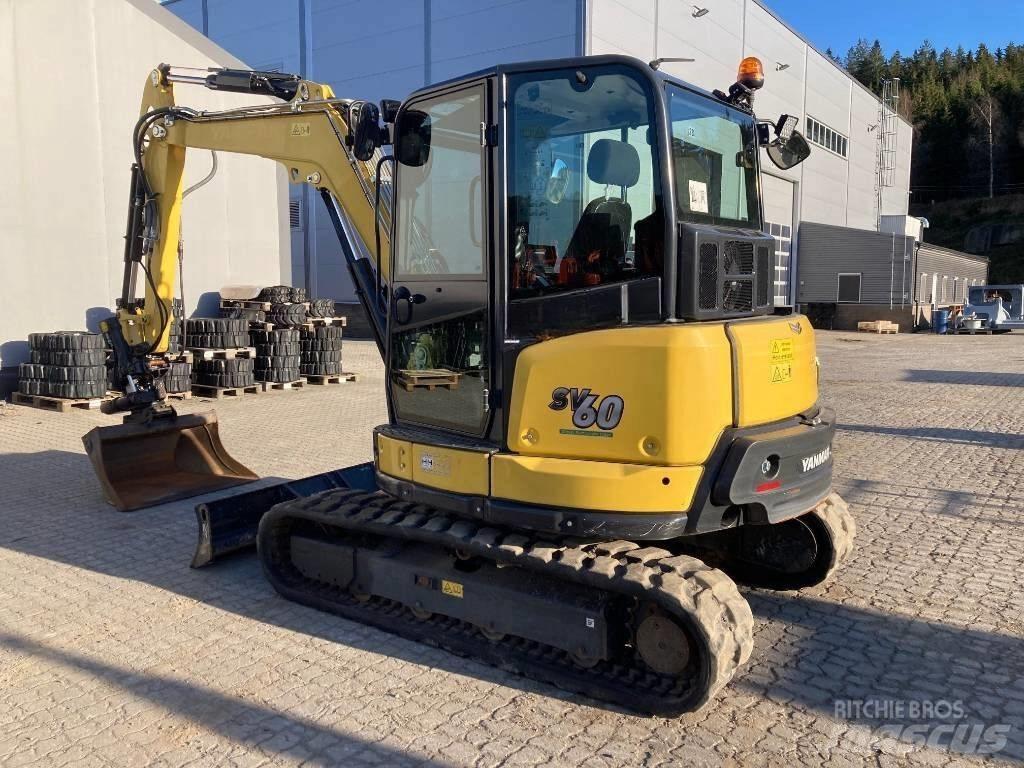 Yanmar Vio SV 60 Mini ekskavatoriai < 7 t