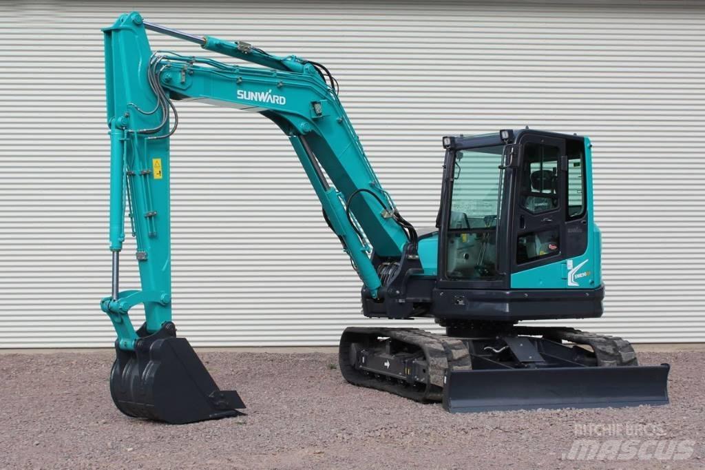Sunward SWE 90 UF Vidutinės galios ekskavatoriai 7-12 t