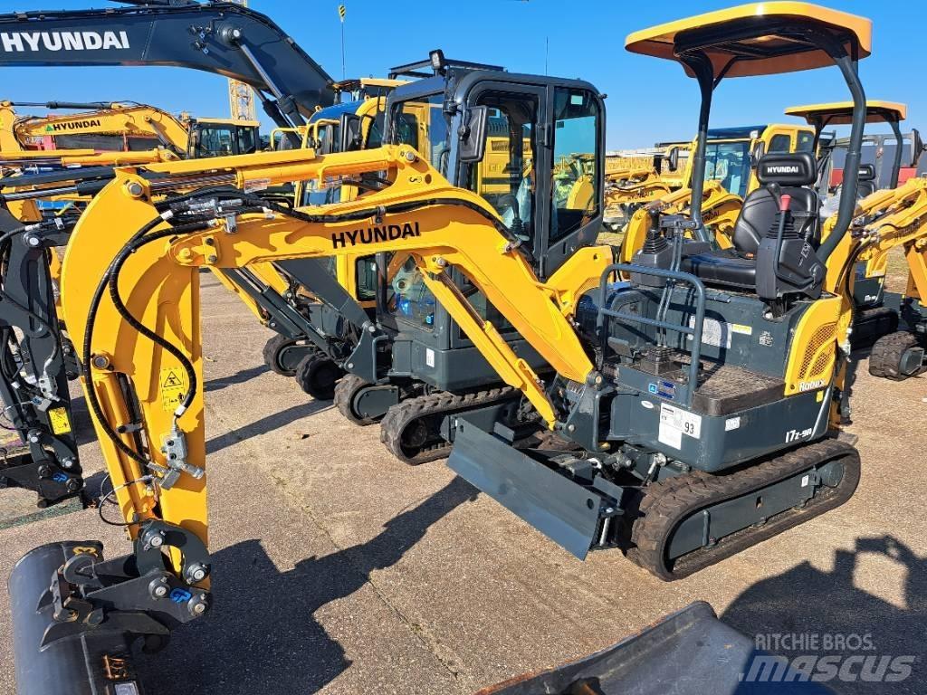 Hyundai R17Z-9AK Mini ekskavatoriai < 7 t