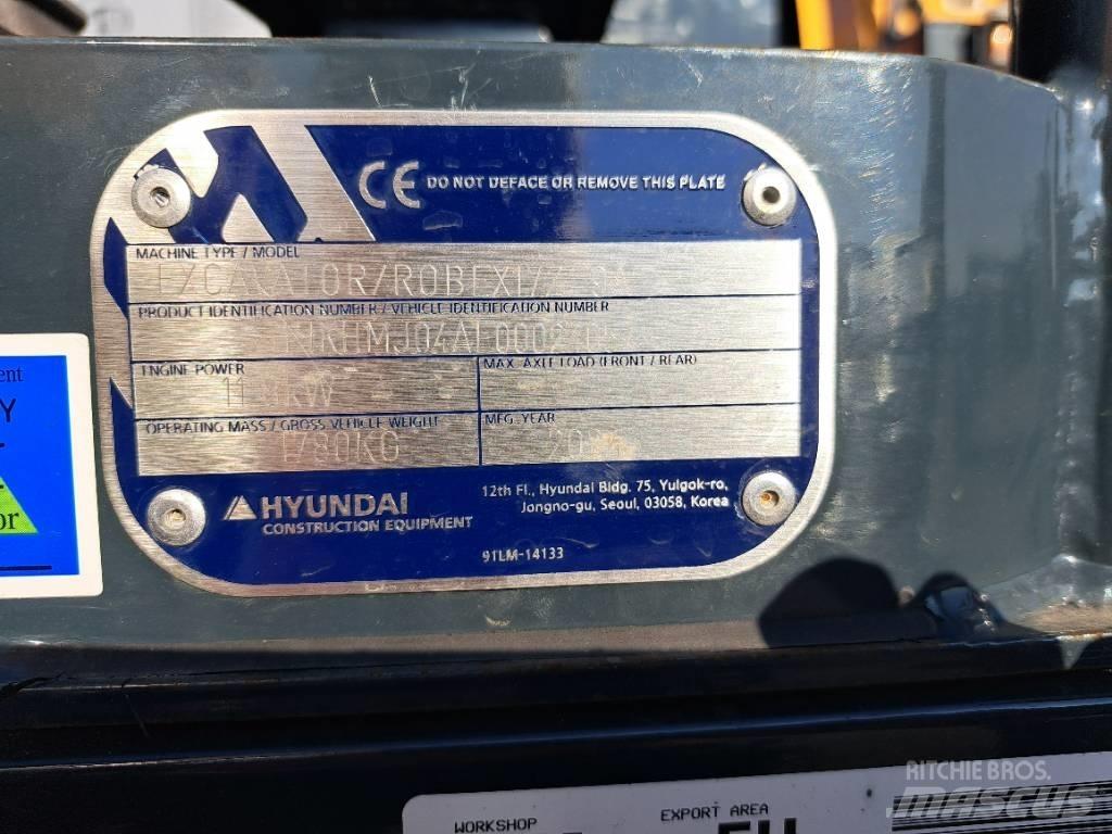 Hyundai R17Z-9AK Mini ekskavatoriai < 7 t