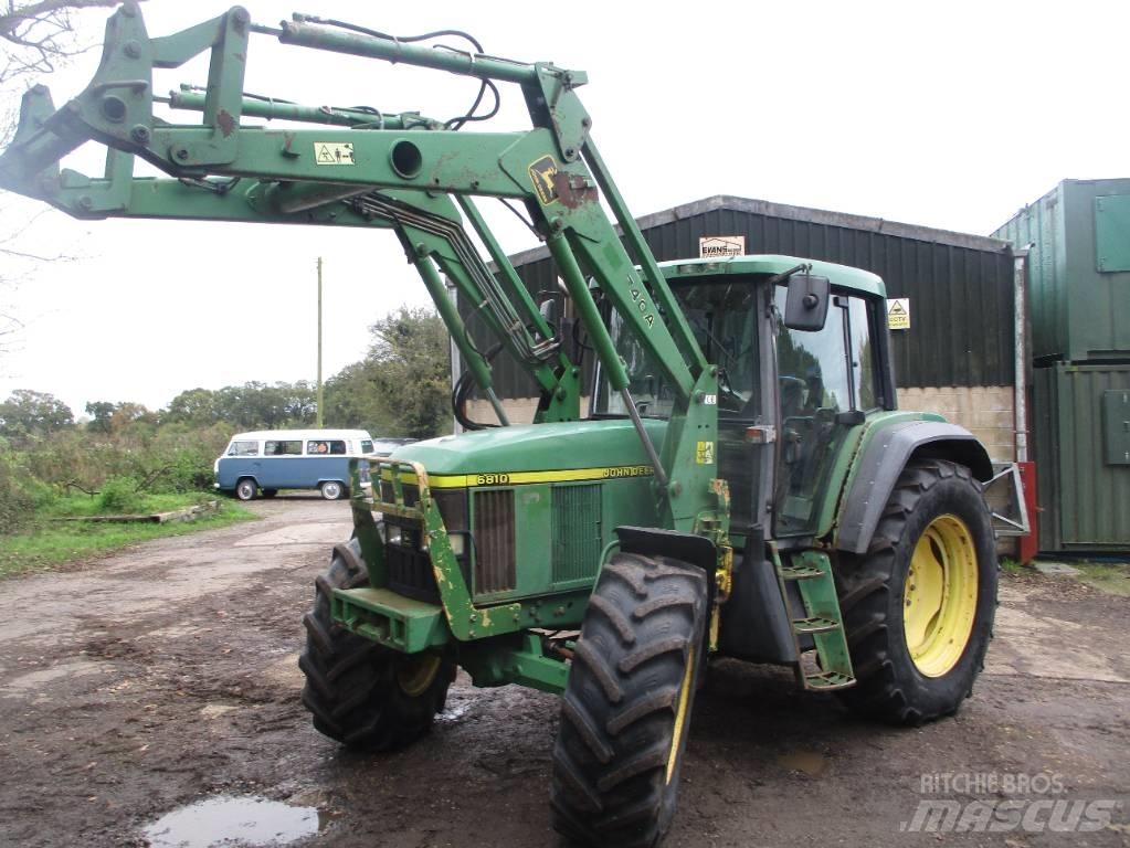 John Deere 6810 Traktoriai