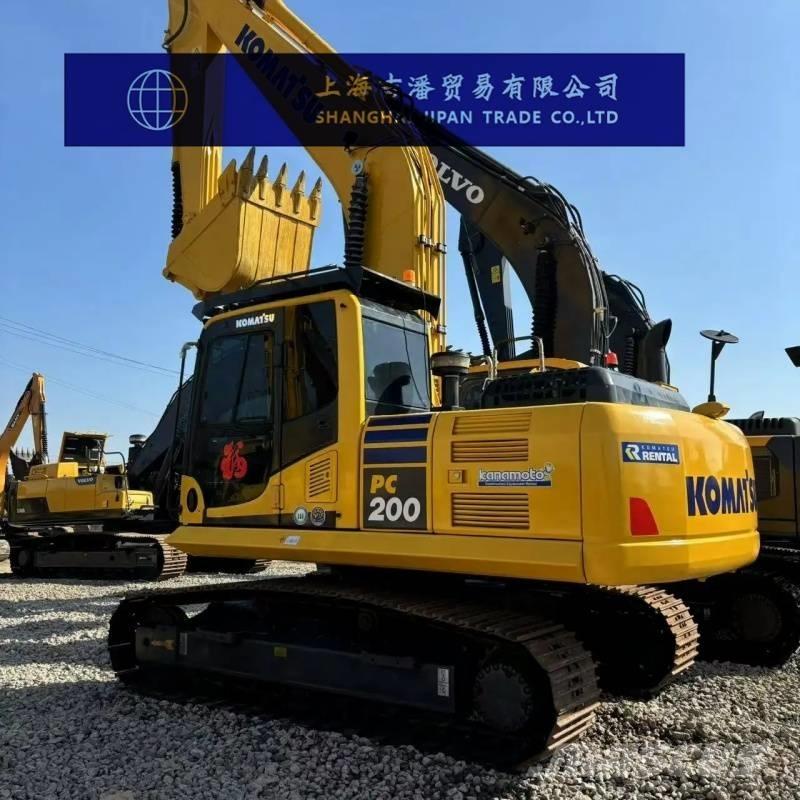 Komatsu PC 200 Vikšriniai ekskavatoriai
