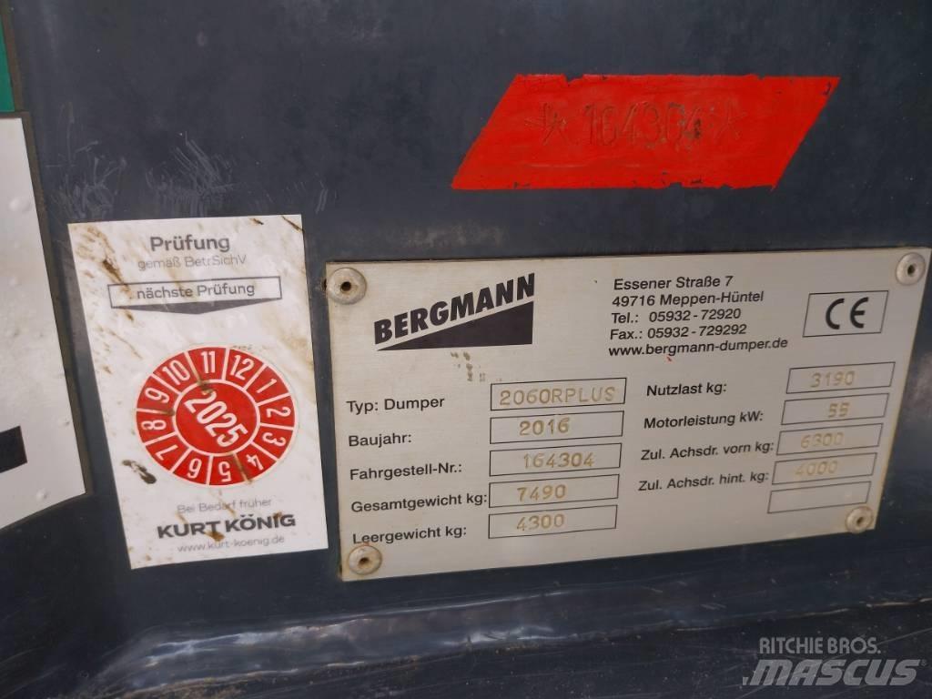Bergmann 2060 R Plus Karjeriniai savivarčiai