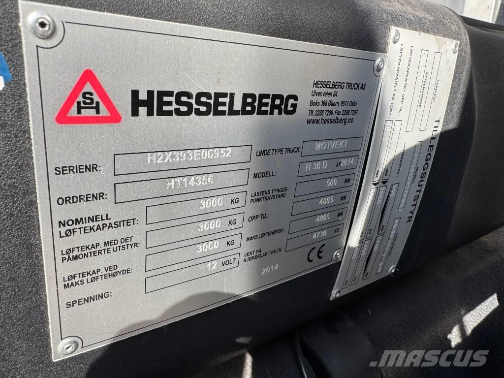 Linde H 30 D Dyzeliniai krautuvai