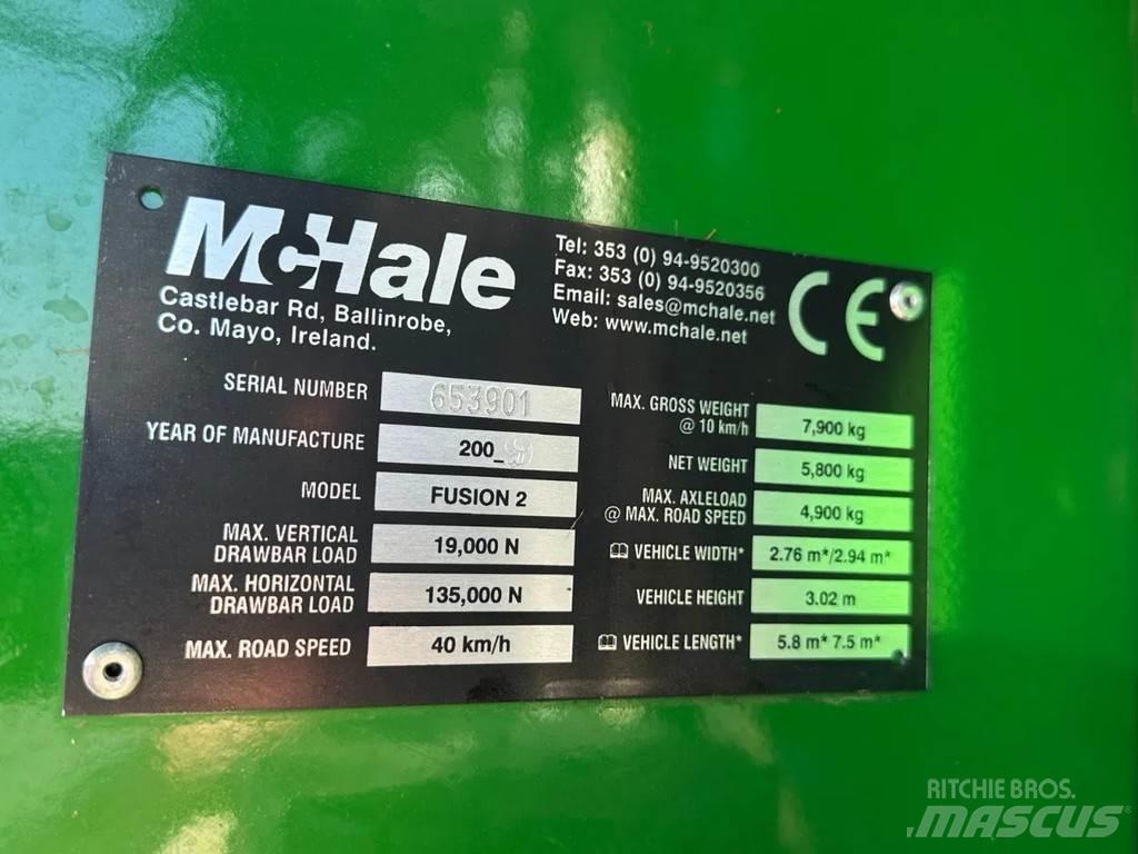 McHale Fusion 2 Pašarų kombainai