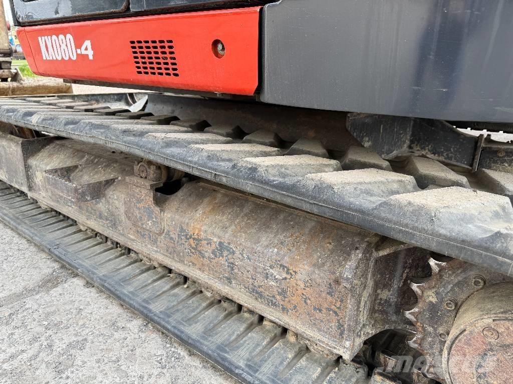 Kubota KX 080-4 Vidutinės galios ekskavatoriai 7-12 t