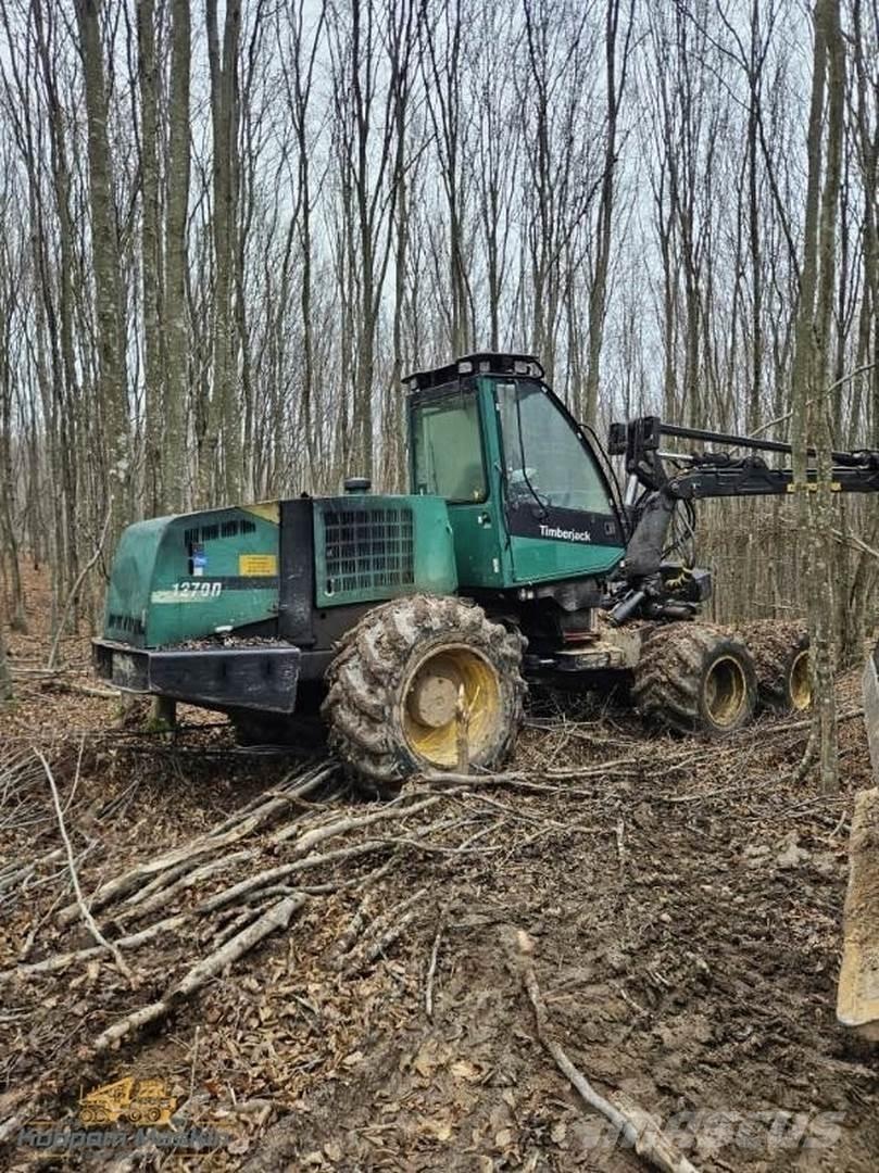 Timberjack 1270D Miško technika (Harvesteriai)