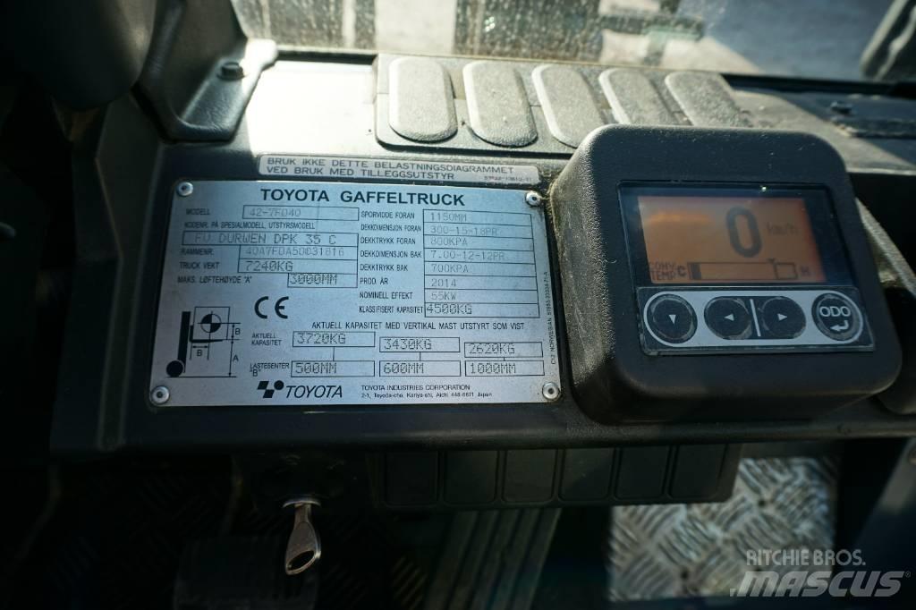 Toyota 42-7FD40 Dyzeliniai krautuvai