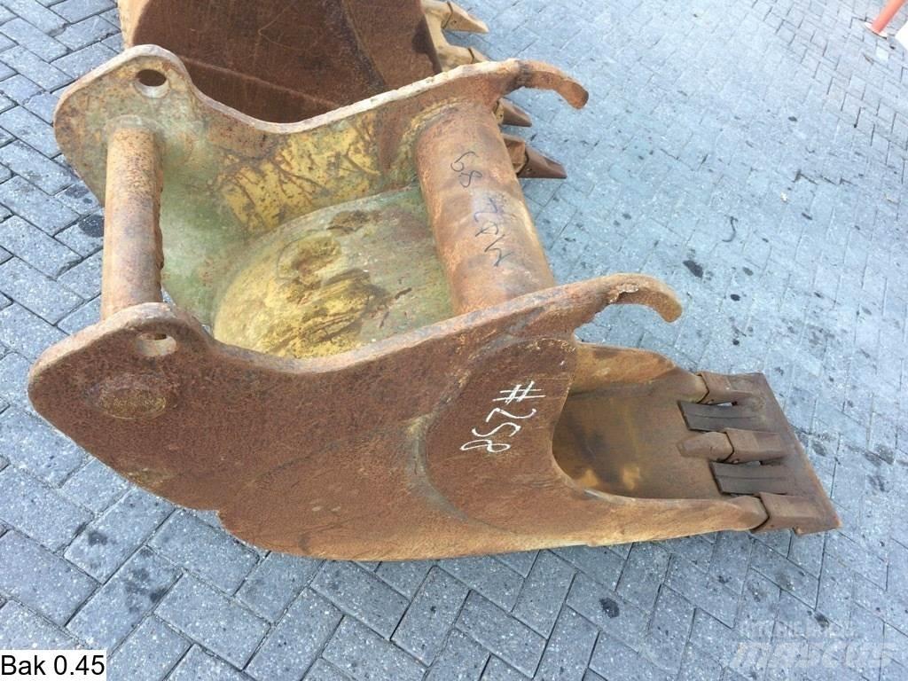 CAT Deep bucket Kaušai