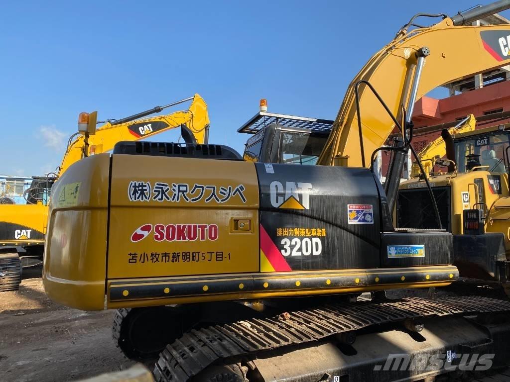 CAT 320 D Vikšriniai ekskavatoriai