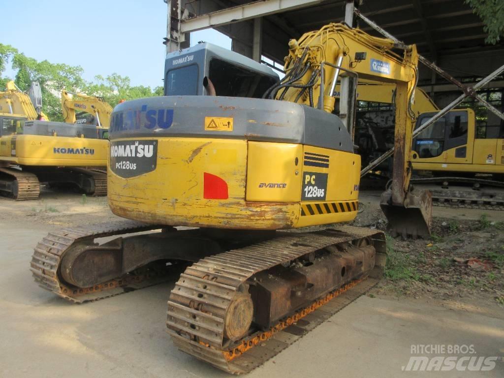 Komatsu PC 128 US Vikšriniai ekskavatoriai
