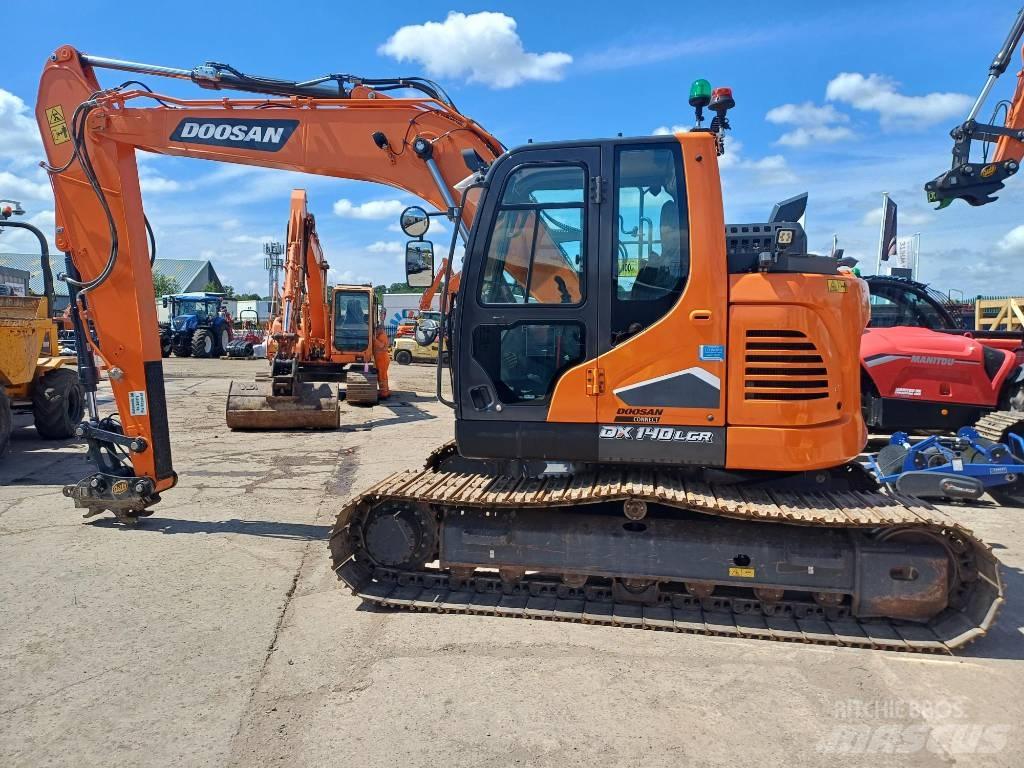 Doosan DX140LC-7K Vikšriniai ekskavatoriai