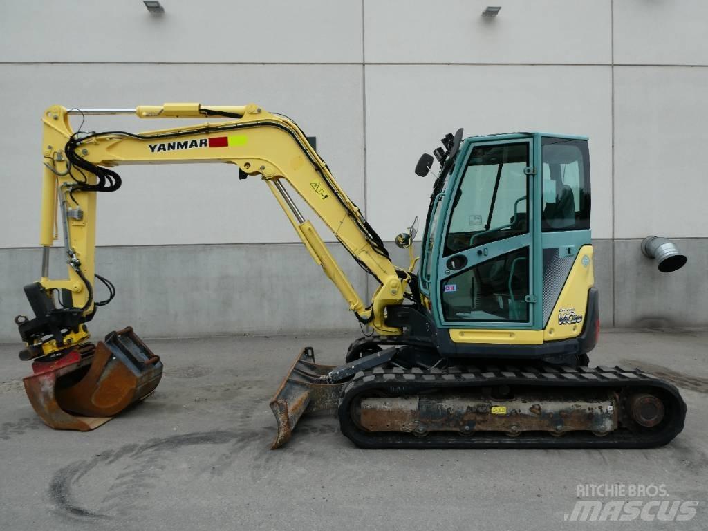 Yanmar Vio 80 U Vidutinės galios ekskavatoriai 7-12 t
