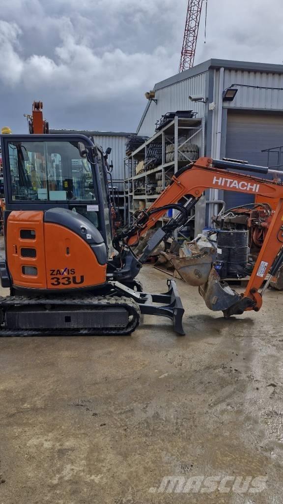 Hitachi ZX 33 U-6 Mini ekskavatoriai < 7 t