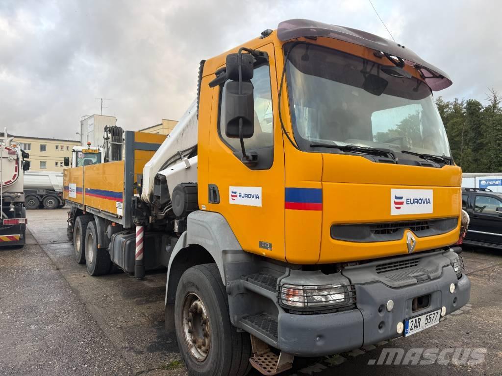 Renault Kerax 370.34 Crane trucks