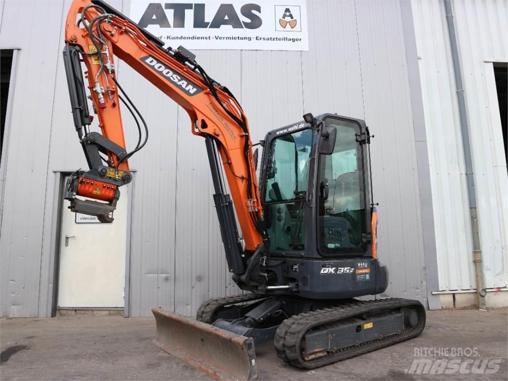 Doosan DX35Z-7 Mini ekskavatoriai < 7 t