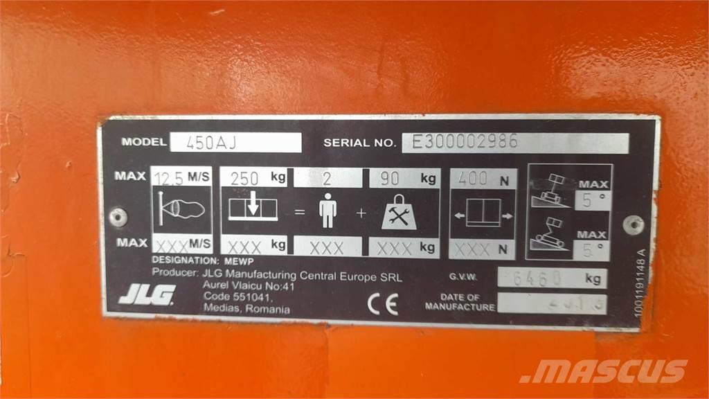 JLG 450AJSII Alkūniniai keltuvai