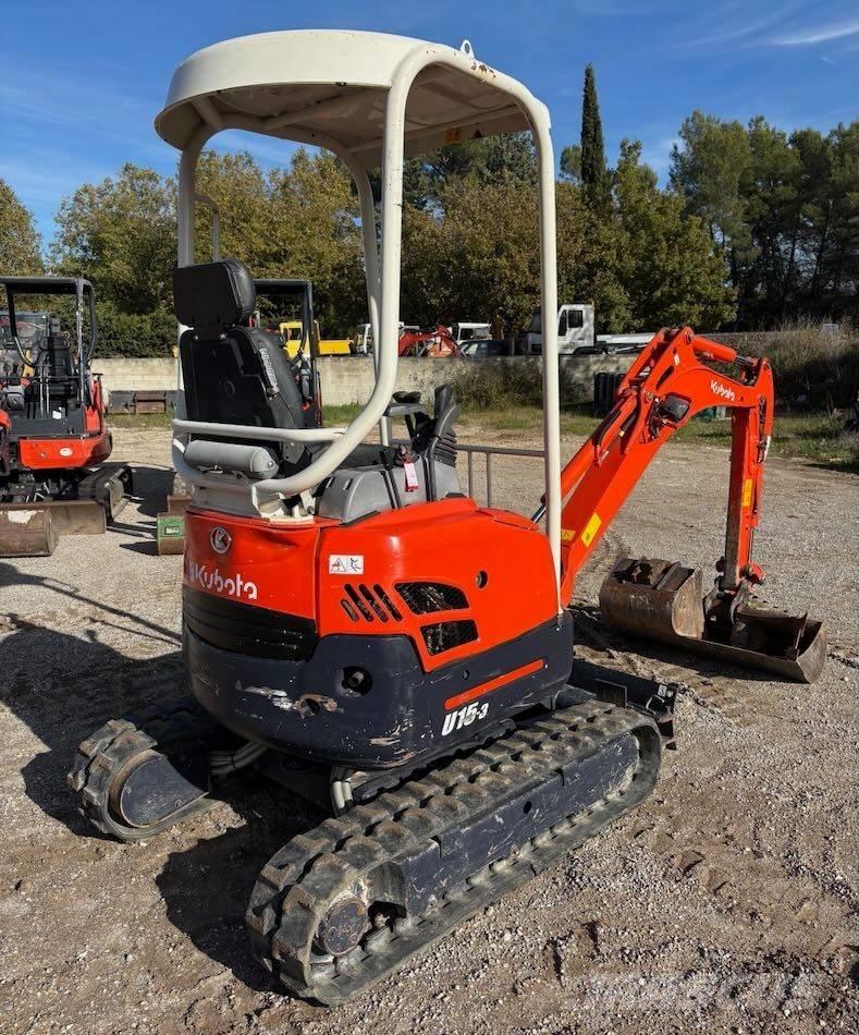 Kubota U 15-3 Mini ekskavatoriai < 7 t