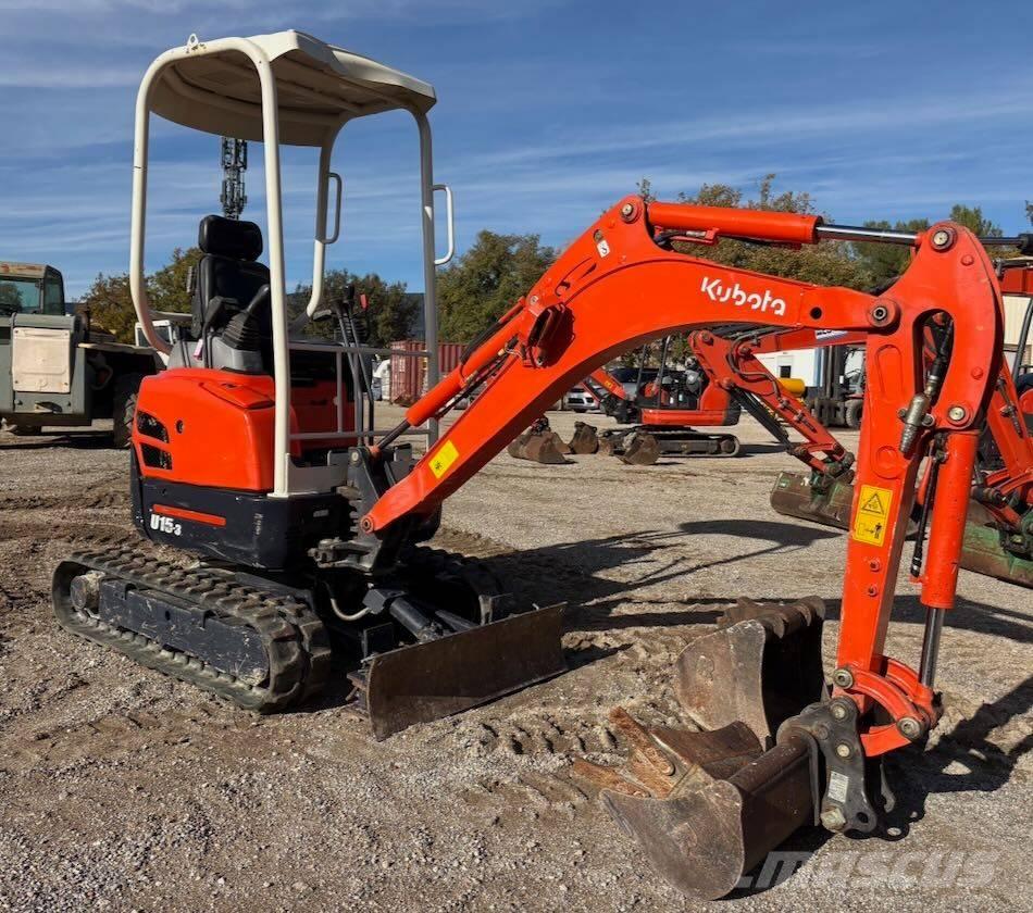 Kubota U 15-3 Mini ekskavatoriai < 7 t