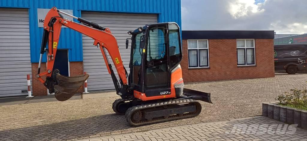 Kubota U 27-4 Mini ekskavatoriai < 7 t