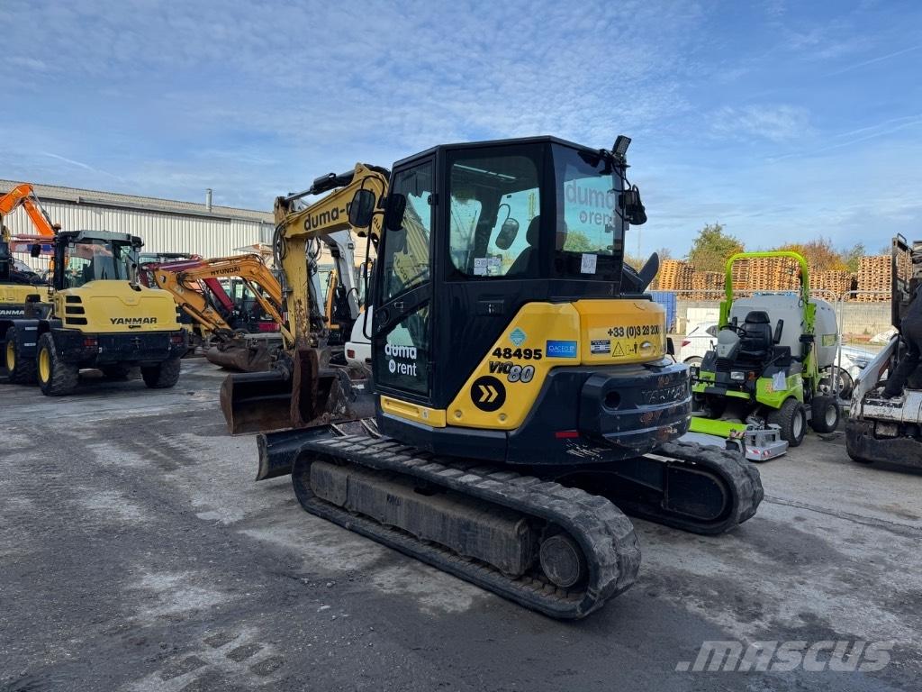 Yanmar VIO80 (AH744) Vidutinės galios ekskavatoriai 7-12 t