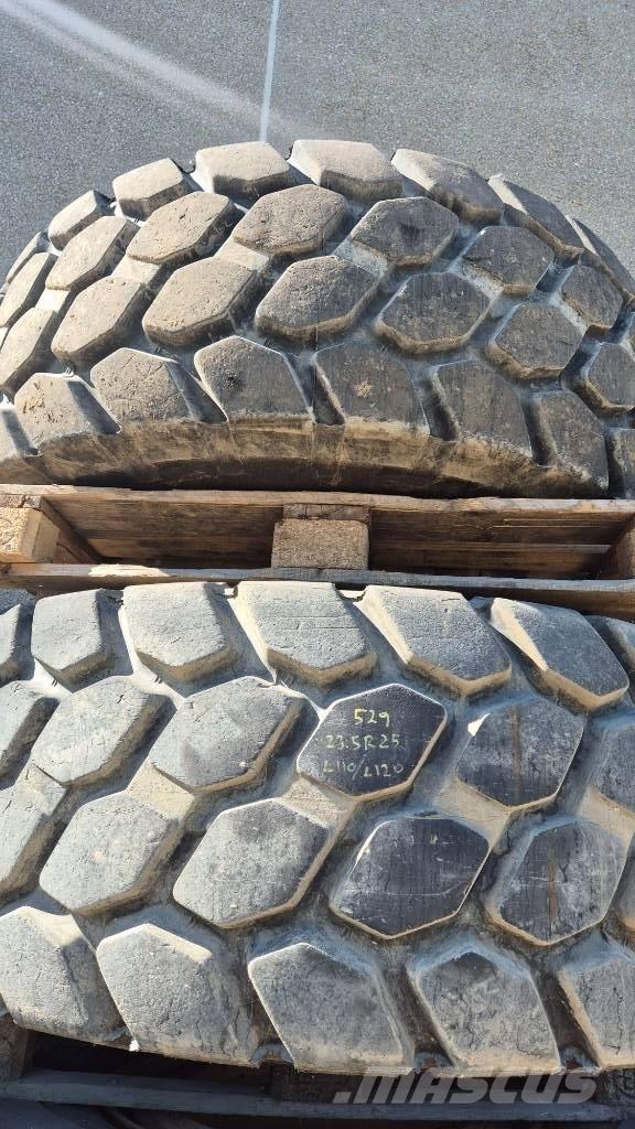 Bridgestone 23.5R25 Padangos, ratai ir ratlankiai