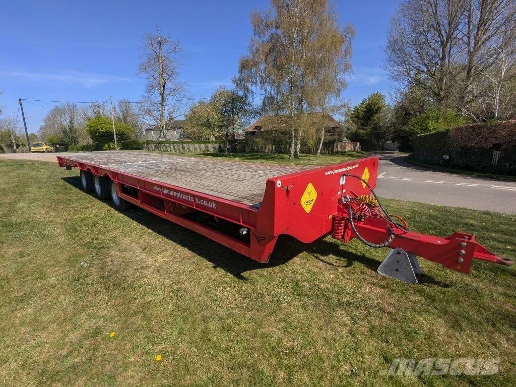Tyrone 32FT FLATBED Platformos / Pakrovimas iš šono