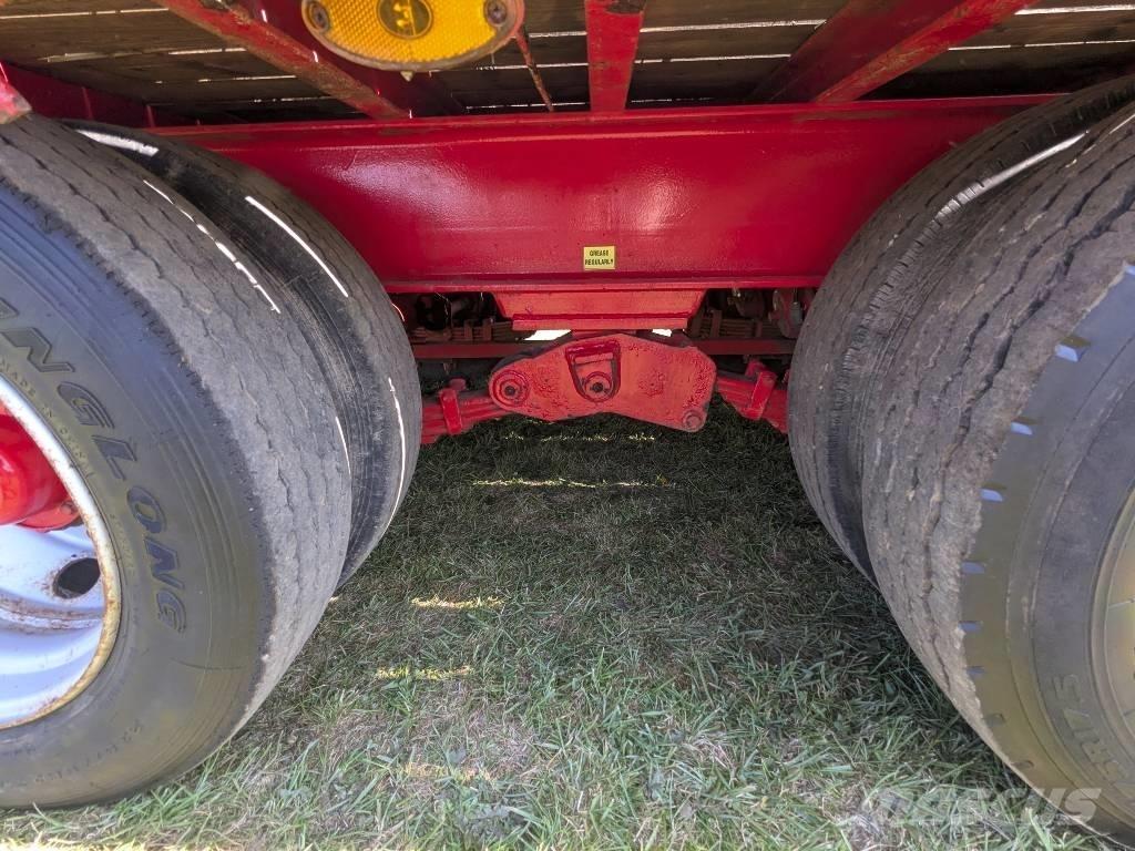 Tyrone 32FT FLATBED Platformos / Pakrovimas iš šono