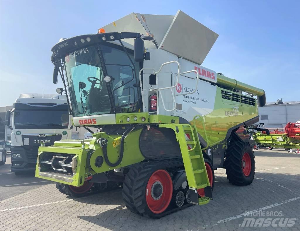 CLAAS Lexion 770 TT Derliaus nuėmimo kombainai