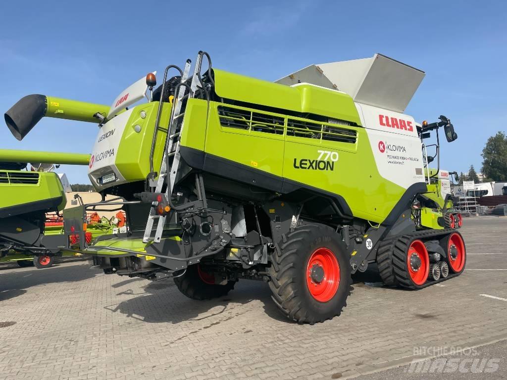 CLAAS Lexion 770 TT Derliaus nuėmimo kombainai